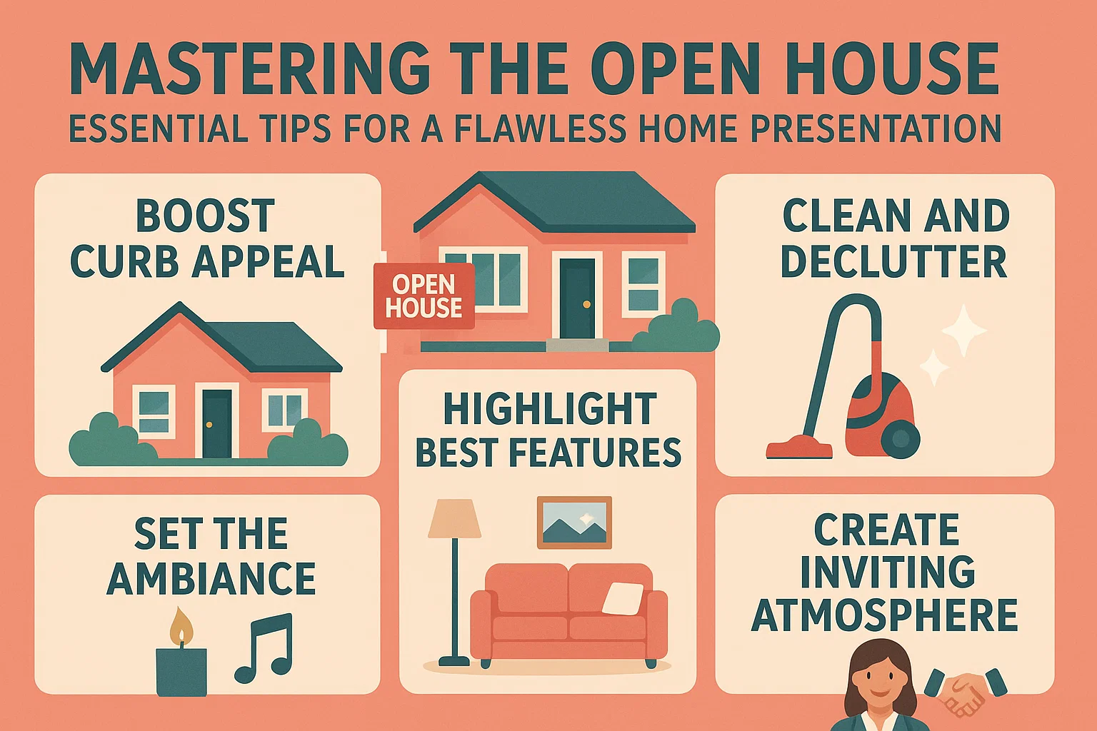 Open House Mastery infographic