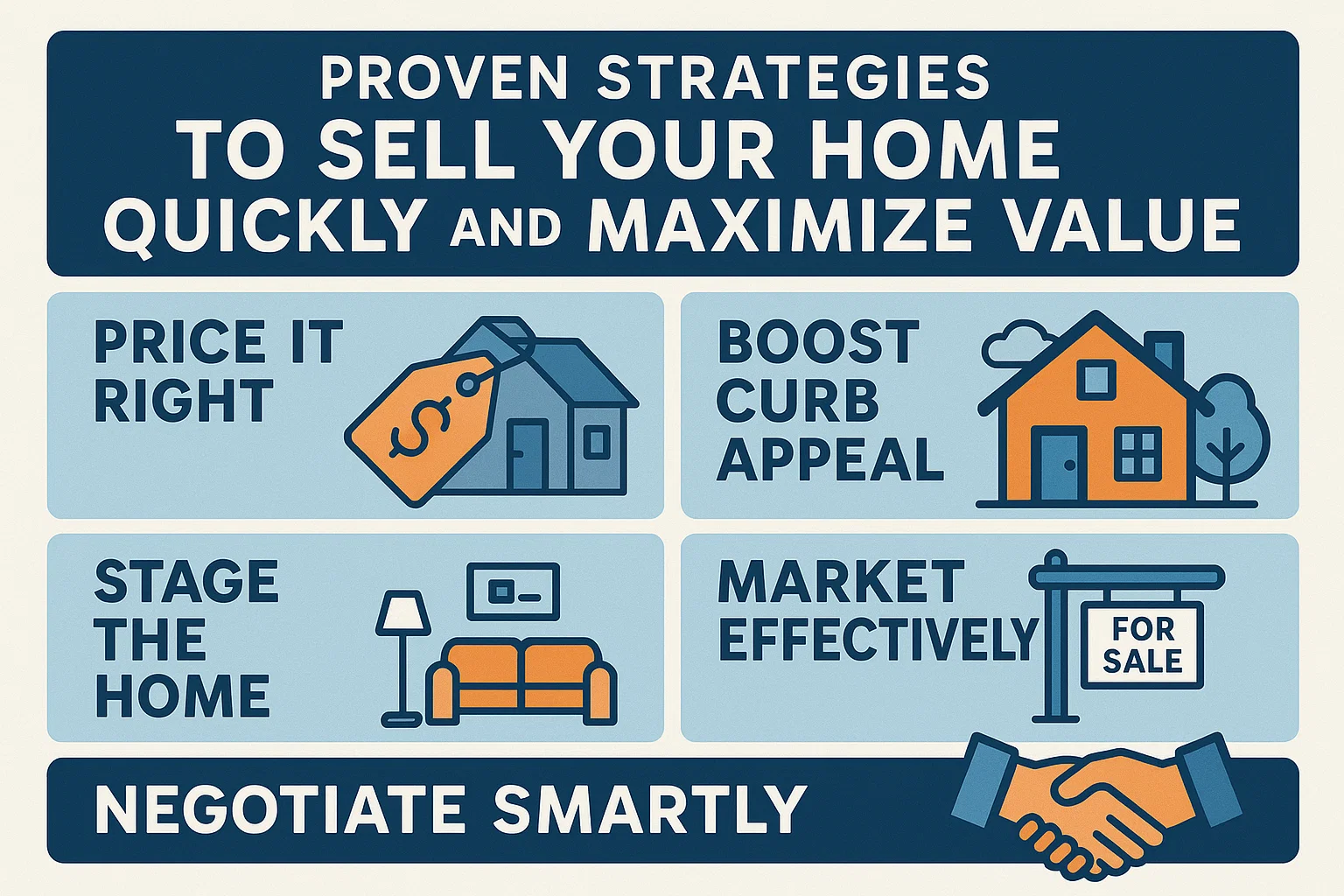 Home Selling Strategies infographic