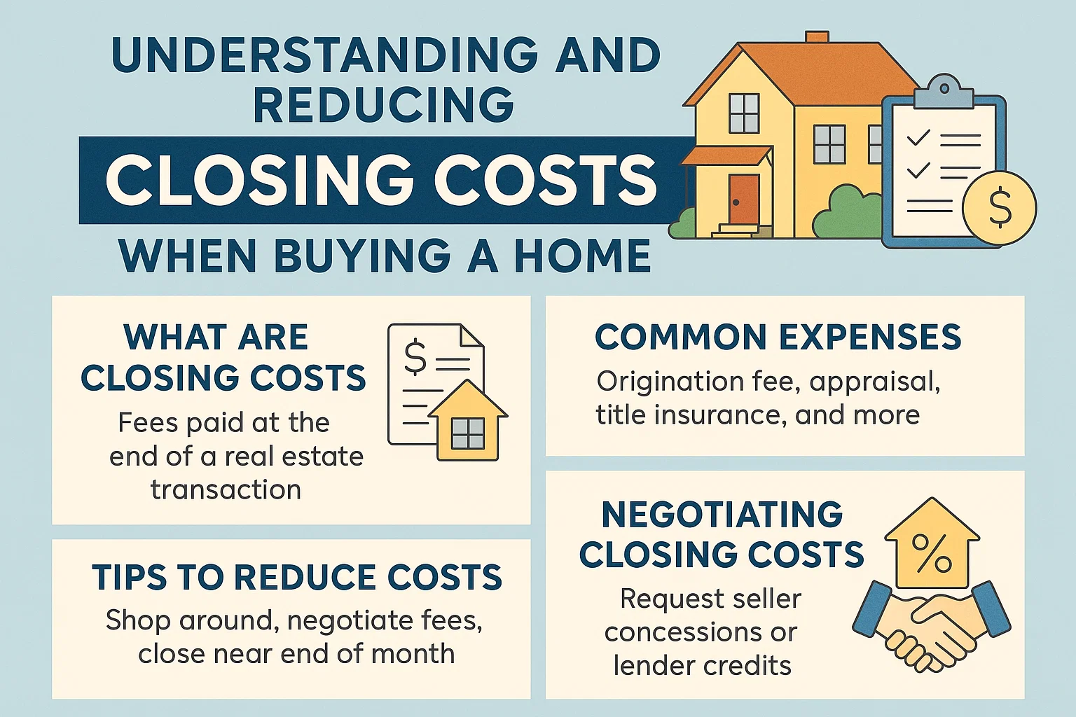 Home Closing Costs infographic