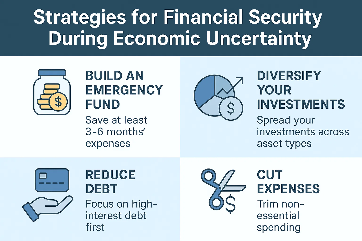 Economic Security Strategies infographic