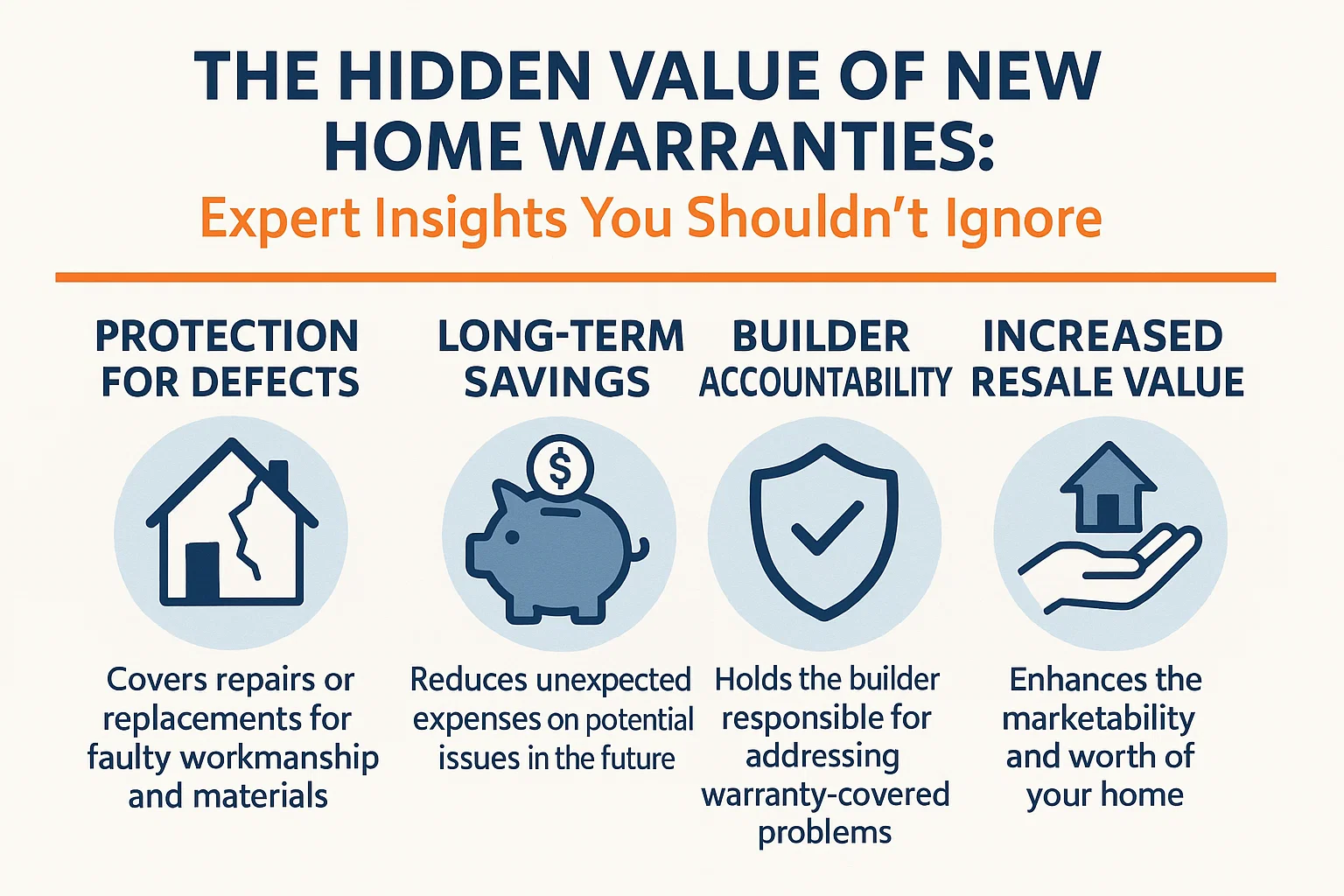 New Home Warranty Insights infographic
