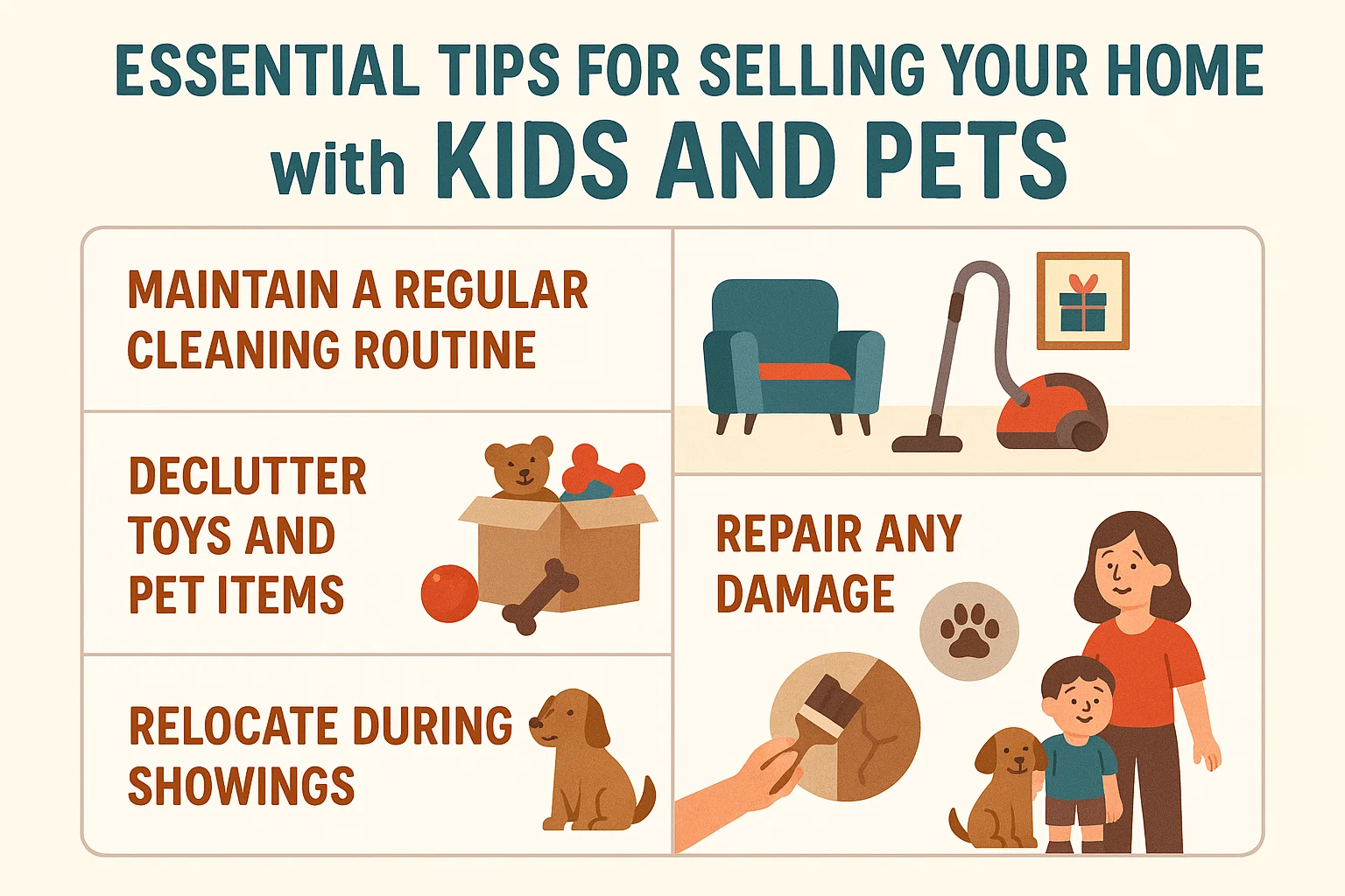 Home Selling Tips infographic