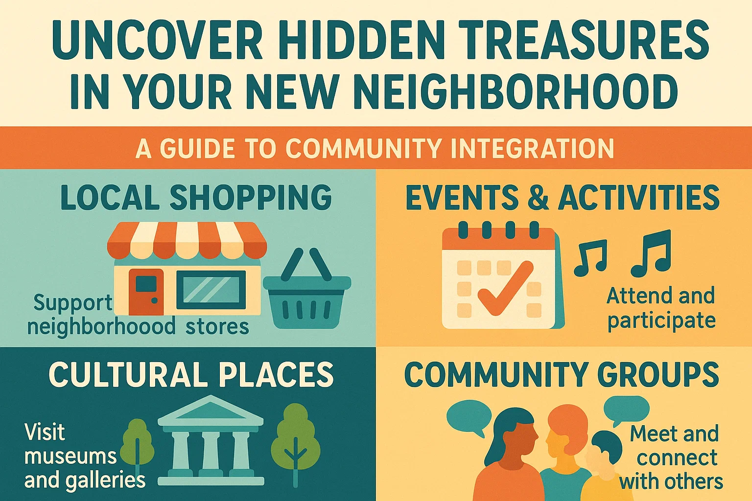 Community Integration Guide infographic