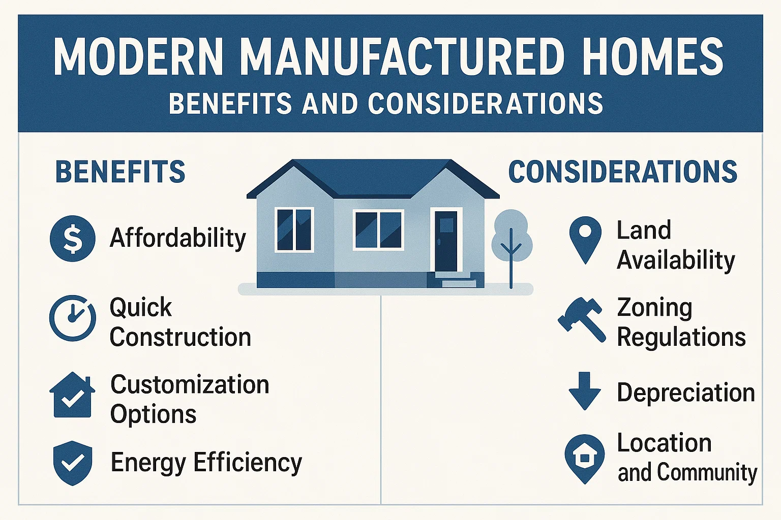 Modern Homes Infographic infographic