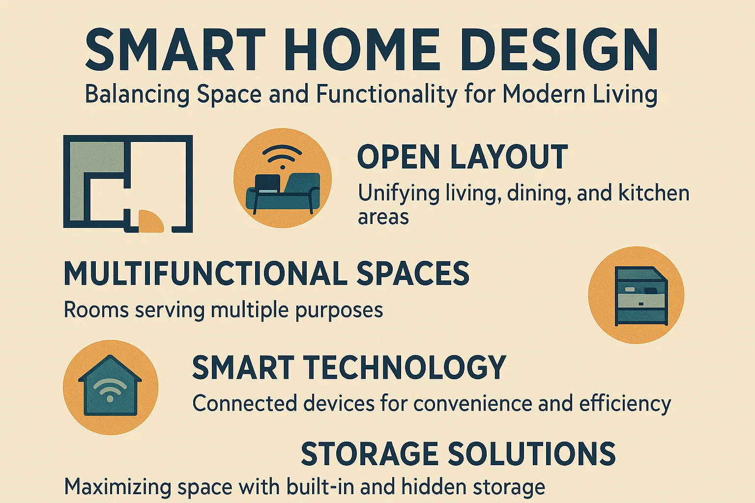 Smart Home Infographic infographic