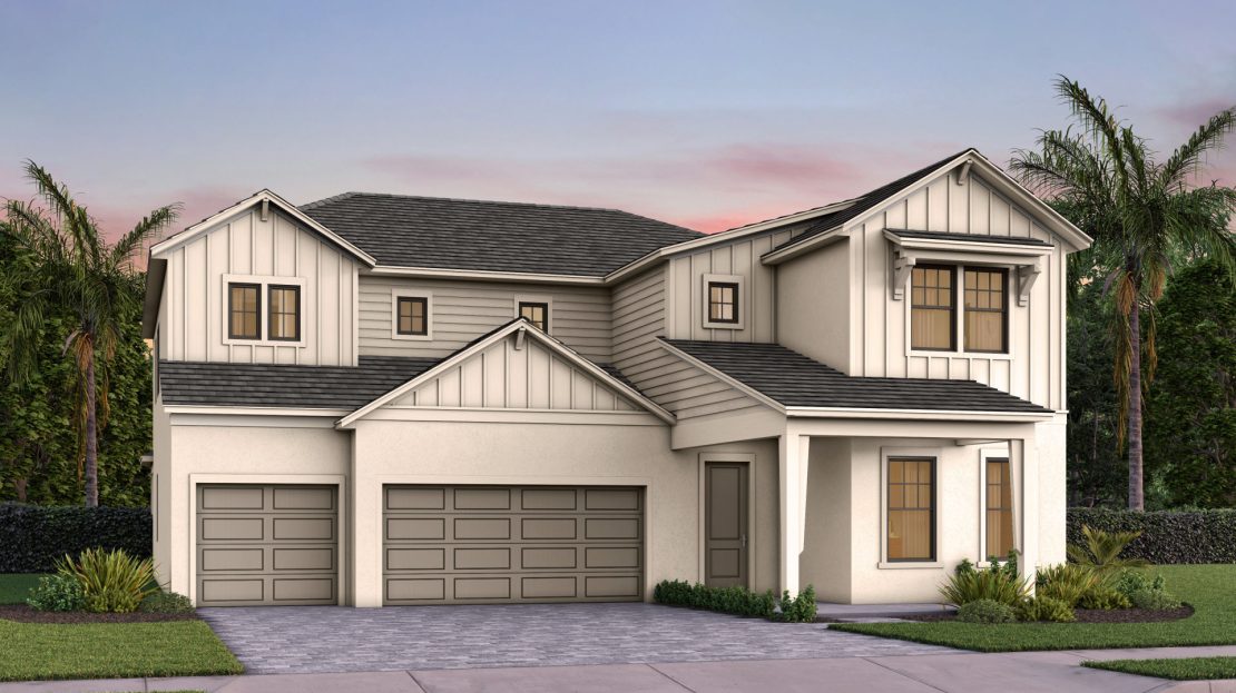 Roseland Model at Amara by DiVosta New Construction