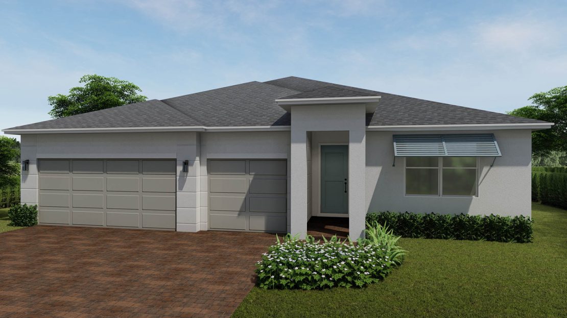 Fraser Single family floorplan